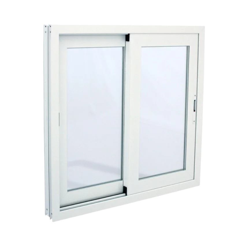 Ventana Corredera 2 Hojas Lacado Color Blanco 